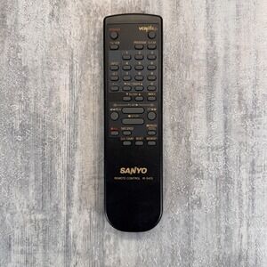 Sanyo IR-5416 VCR Remote Control, Black - OEM NOS Original for VHR5416 +more